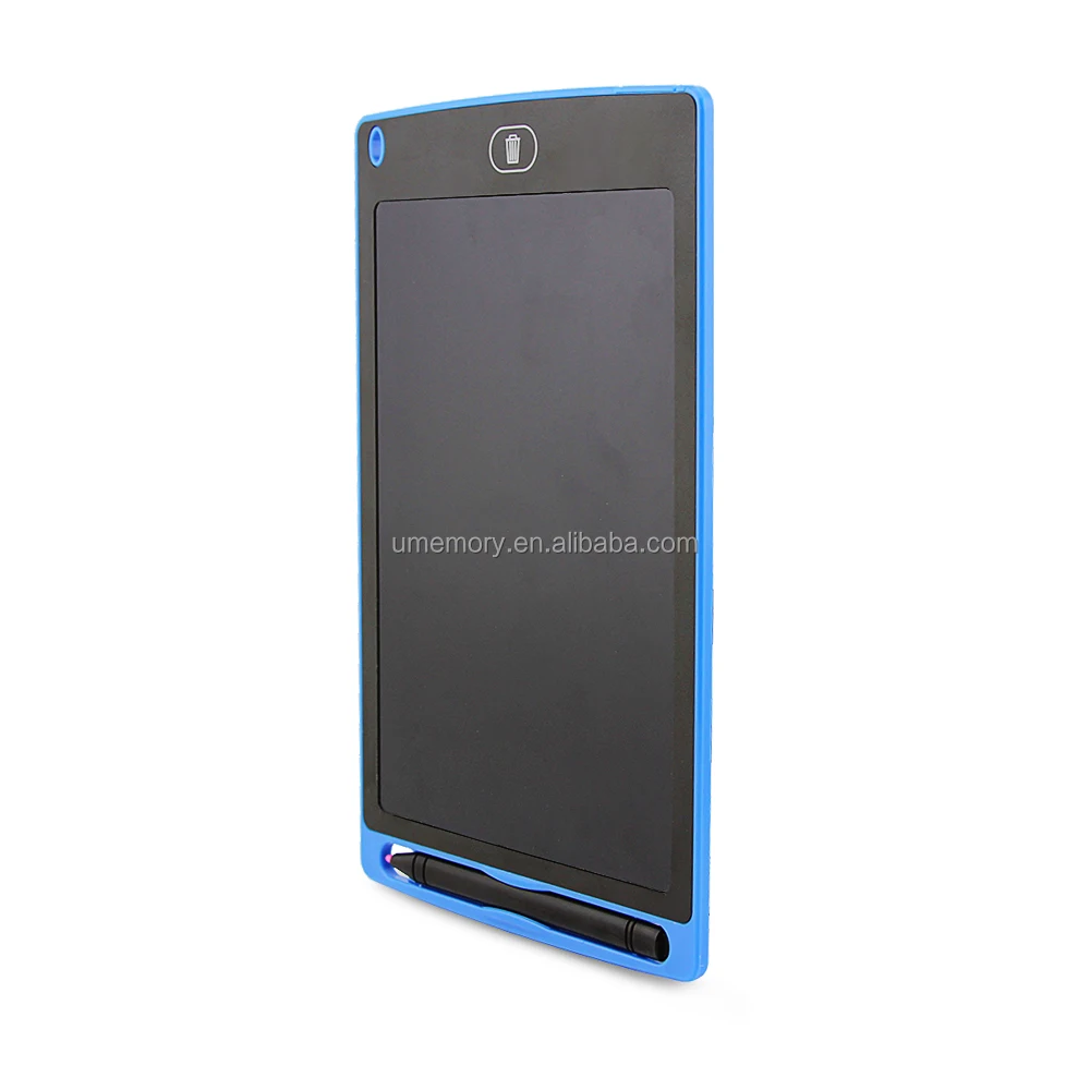 
ABS Plastic Made Reusable Writing Tablet with Memory LCD Writing Pad Digital Notepad for Students 
