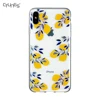 Electroplate Gold IMD Printed Soft TPU Rubber Hybrid Fruit Series Mobile Phone Shell Cover Case For iPhone X
