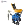 Waterproof 50bars underwater 500m water well inspection camera with electrical winch and dual rotation camera head