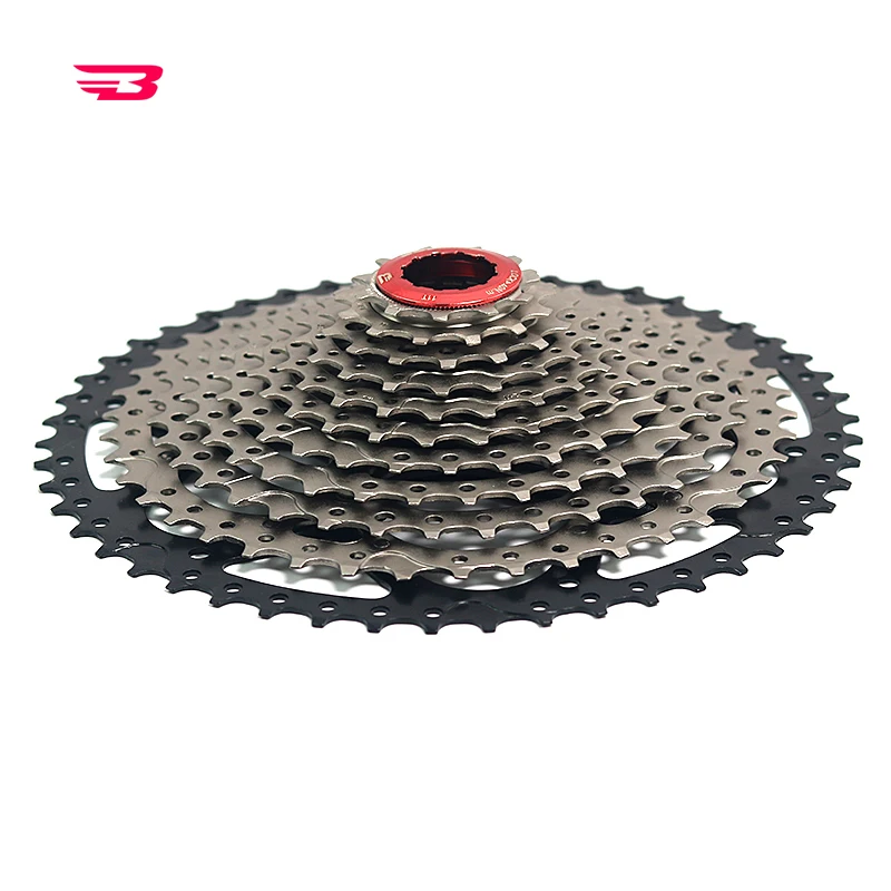 

bicycle parts factory direct Hight Quality Bicycle Freewheel 11sp 50T for mtb, Silver black / silver