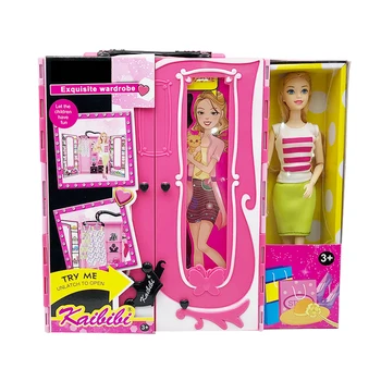 play barbie set