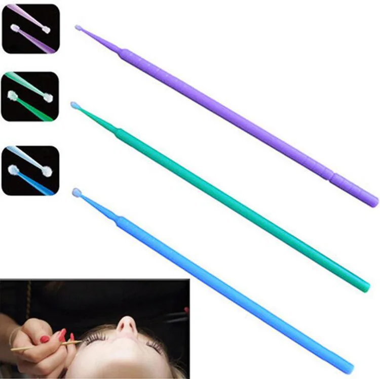 

Disposable Mascara Wands Eyelash Extension Micro Wand Brushes, Blue;green;white;yellow or customized