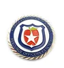 Usa school resource officers coin engraved safety soft enamel challenge coin