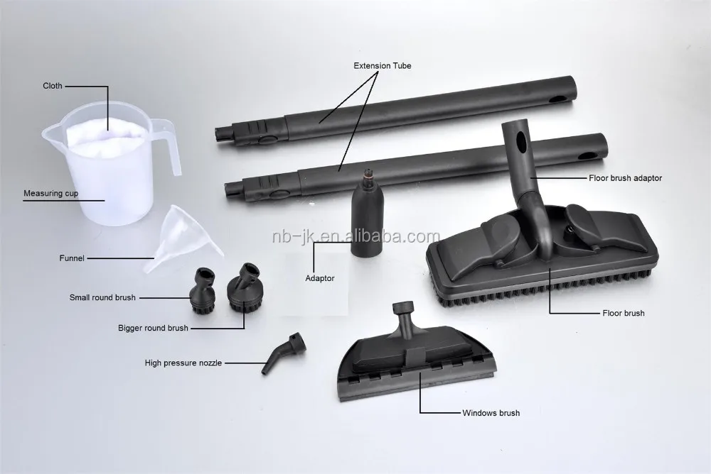 
1500W stainless hevy duty high pressure industrial steam cleaner for car 