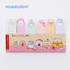 American office stationery list sticky notes memo pad cartoon animal promotional cat cheap custom different shape sticky notes