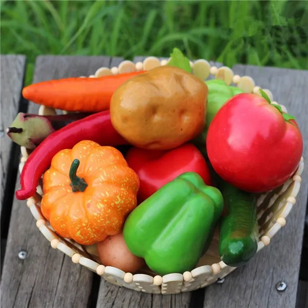 High Quality Lifelike Realistic Polyfoam Artificial Faux Vegetable With Free Sample Buy