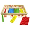 High Qualtity New Wooden Educational Number Math Calculate Game Toy Kid Early Learning Counting Material Kids Children