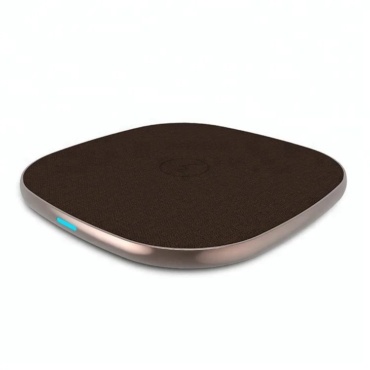 Portable Qi Wireless Charger ForcellPhone X 8 8Plus Mobile Wireless Charger Pad For Samsung Galaxy Note 8 Fast Smart Intelligent