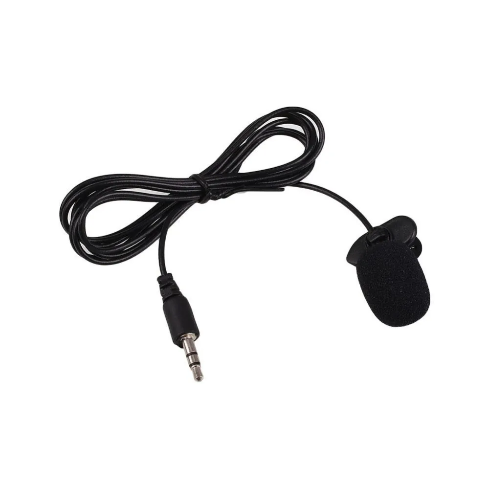 

Clip-On Lapel Mini Condenser Wired Microphone MIC For iPhone SmartPhones PC