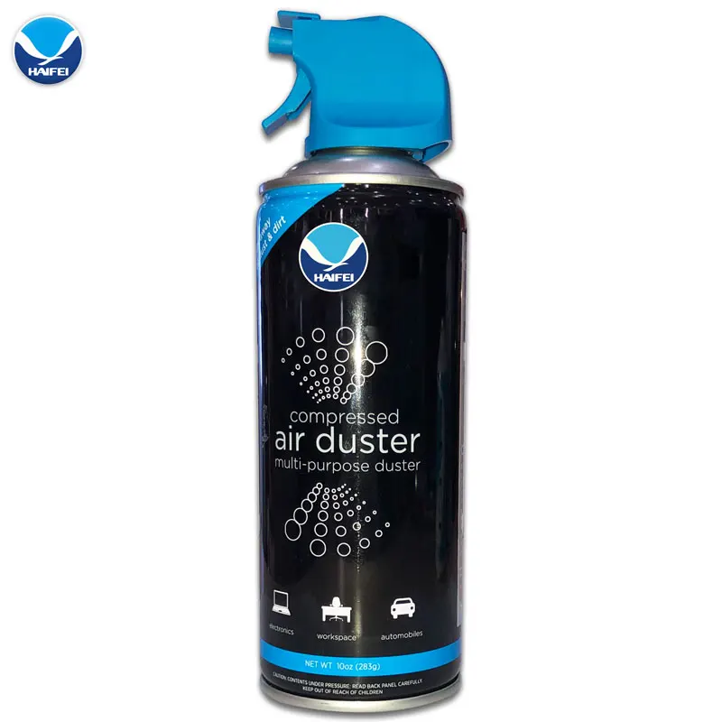 R134A Aerosol Compressed Air Duster Spray Computer Keyboard Camera Cleaner  - China Air Duster