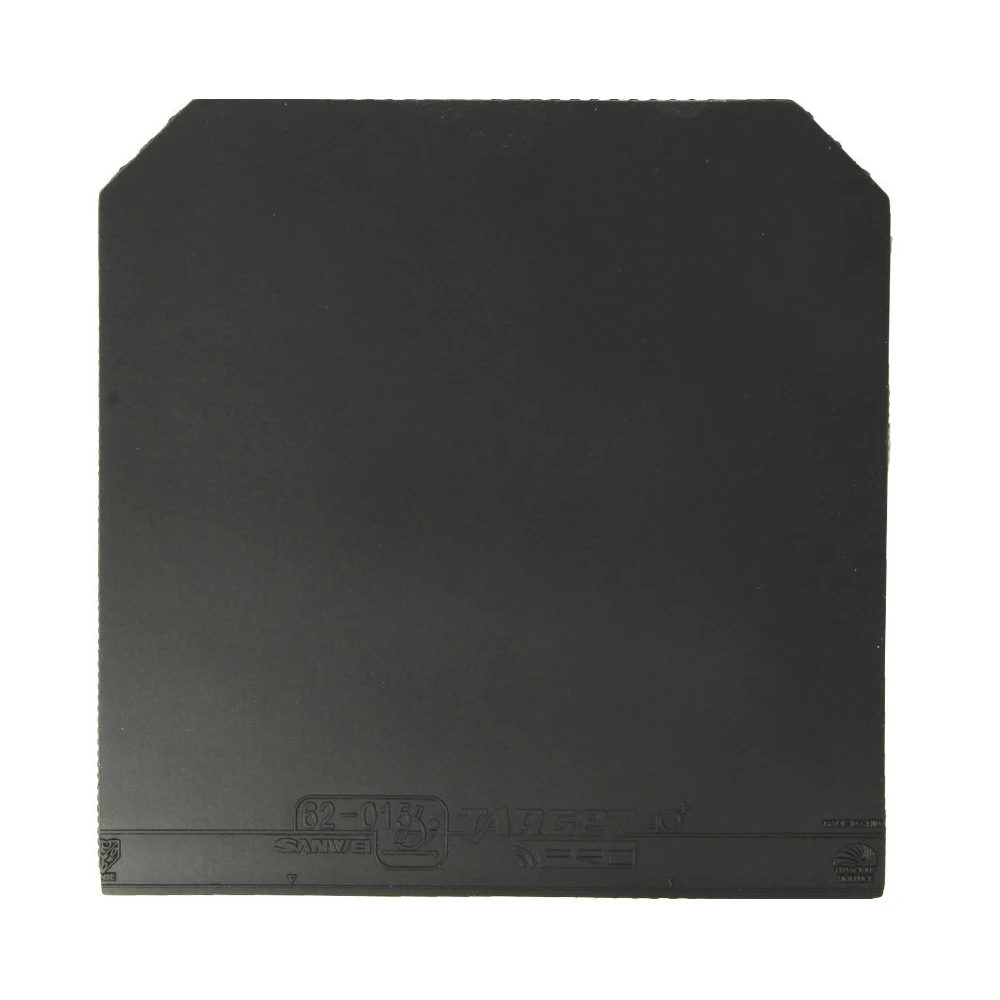 

Sanwei Europe Target 40+ pro for professional 40+ ball training table tennis rubber, Black/red