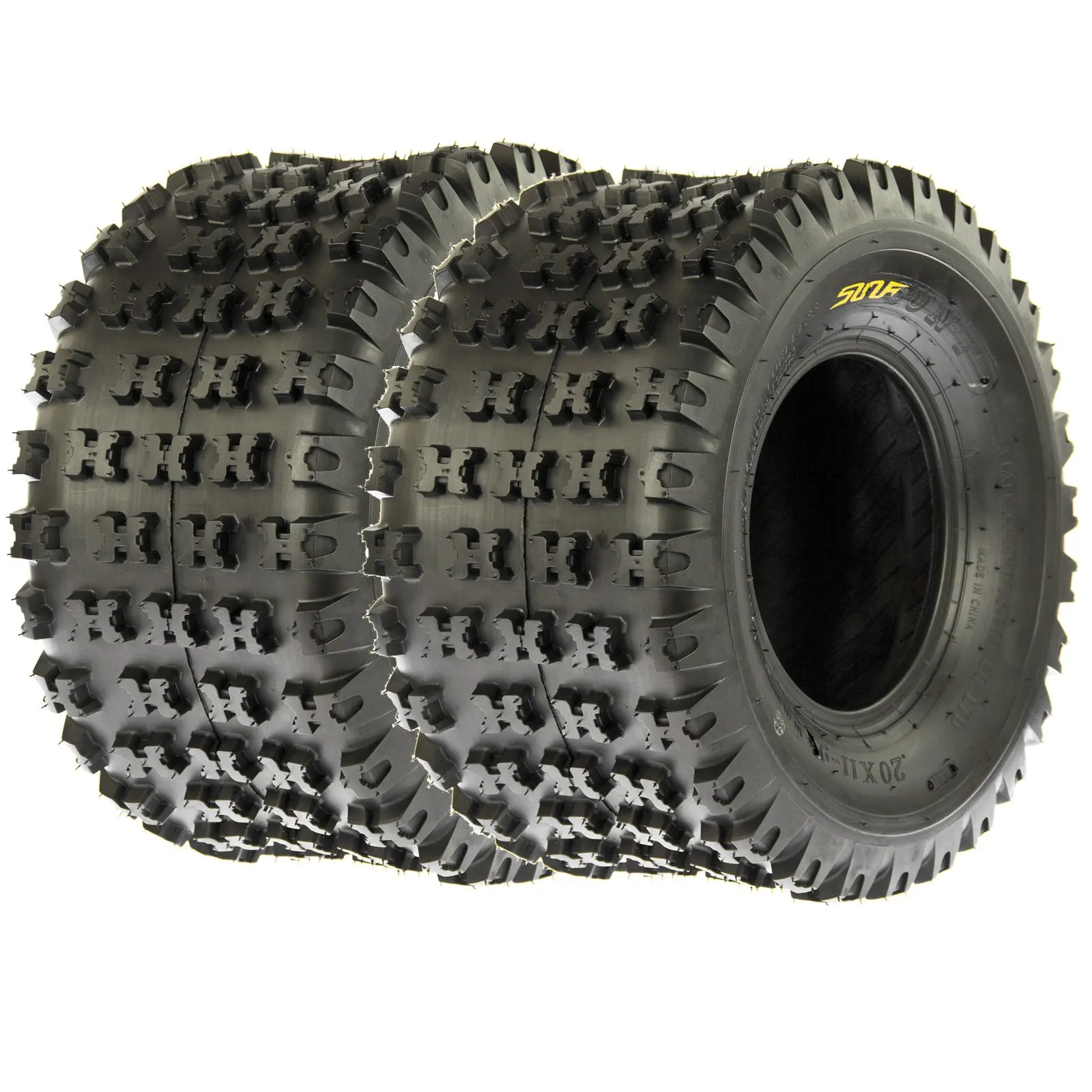 Set Of 4 Wanda ATV/UTV Tires – 22x11-8, 6-Ply Rated, High Load Capacity (1000 Lbs @ 20 Psi)