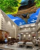 Eiffel tower design print antibacterial hotel bedroom living room decoration false ceiling