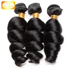 DHL and UPS Free Shipping Wholesale unprocessed cuticle aligned hair Brazilian virgin human hair loosewave bundles