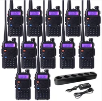 

Hot sell 12 pcs BAOFENG UV-5R UHF 400-520MHz and VHF 136-174MHz two way radio