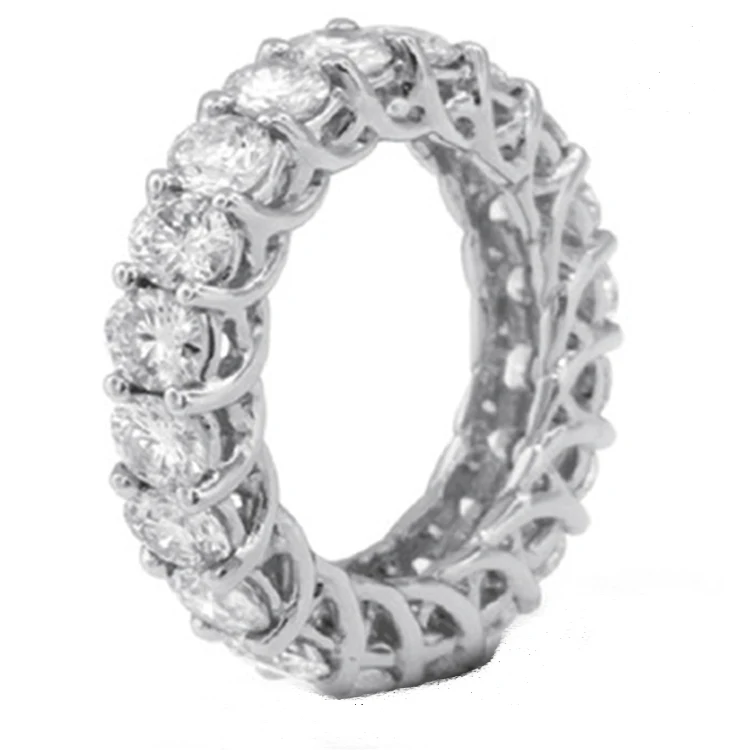 

2021 Popular 925 Silver Eternity Ring for girlfriend