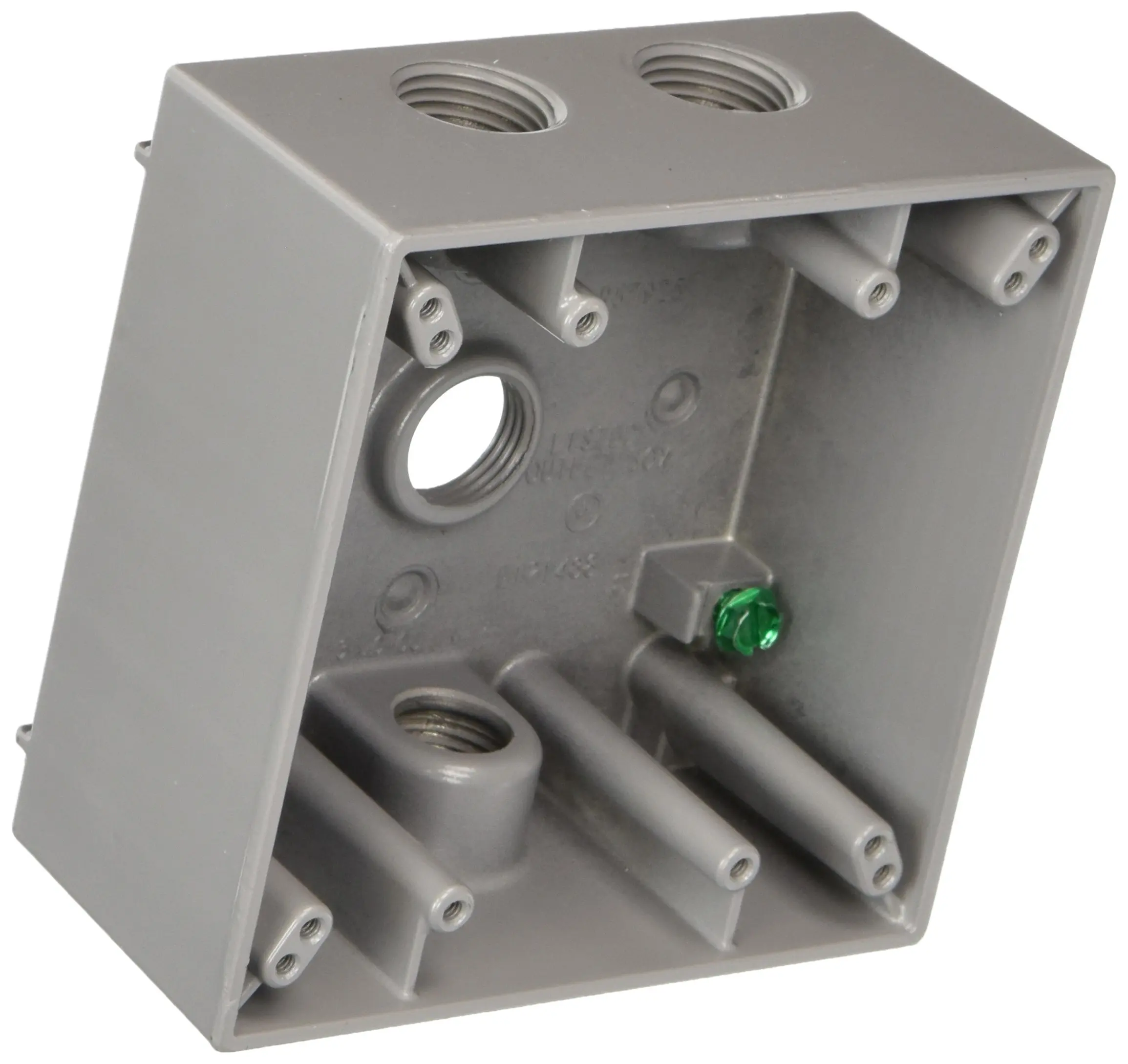 Hubbell-Bell 5361-1 5-1//2-Inch Outlets 4-Inch Round Weatherproof Splice Box
