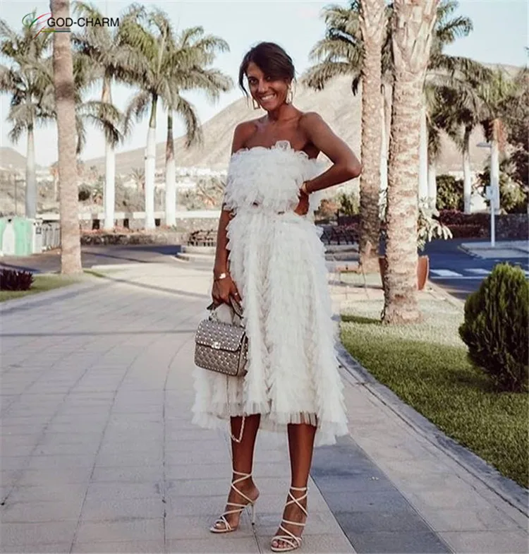 *GC-86962727 2020 new arrivals Wholesale African clothing Good quality in-stock Sexy strapless prom evening dress for women