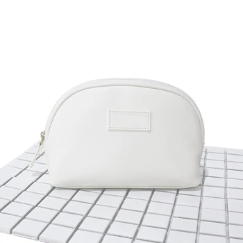 white makeup bag