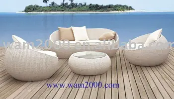 Patio giardino alluminio pe rattan set divano per esterni buy ... Set divano rattan
