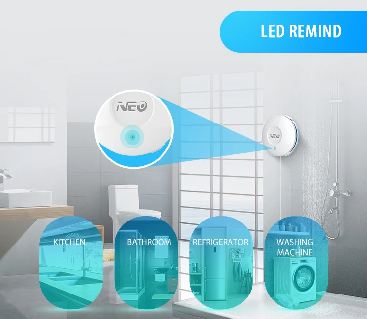 Zwave Smart Home Water Sensor,Home Security Water Sensor Buy Smart