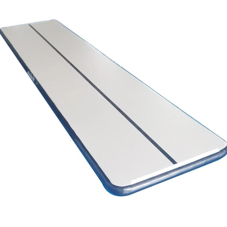 

6x1m blue color DWF Inflatable used tumble track for sale, Customized