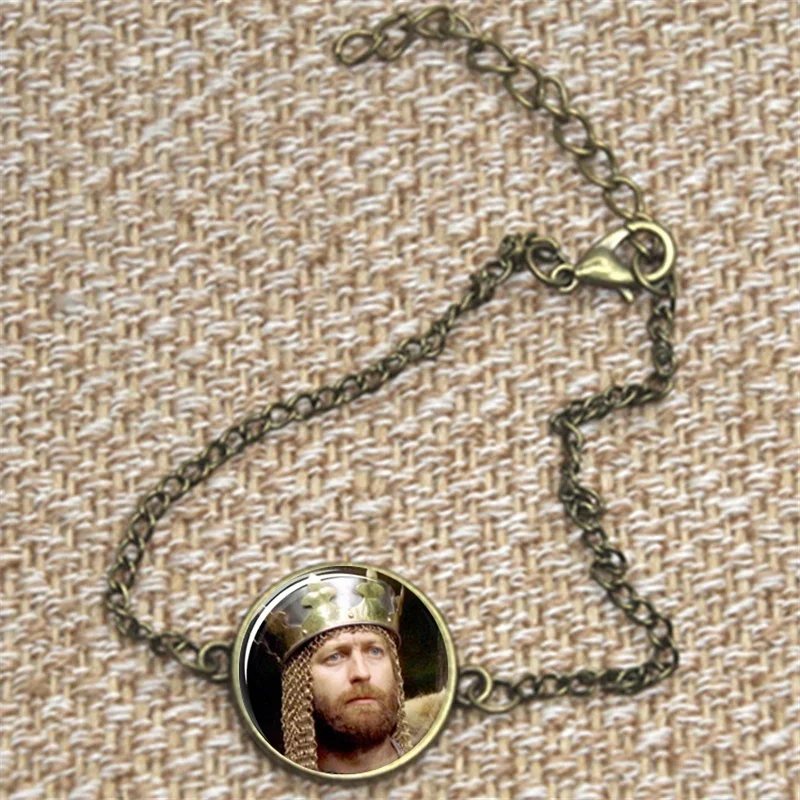 

king arthur Bracelets king arthur pendant monty python glass Photo Cabochon Bracelets