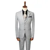 3 piece fashion wool wedding custom men suit Short Sleeve Design and Bride Use party wear designer suits
