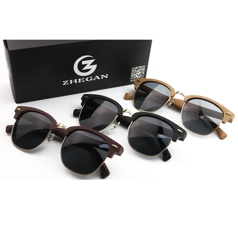 Fashion Design in stock high quality square acetate polarized sunglasses