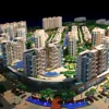 Scale 1/100 Custom Apartment Community Architectural Model Making