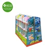 Retail Paper Display Rack Manufacturer Book Counter Cardboard Display Stands