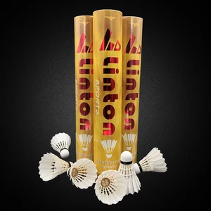 LT-S Class A Goose Feather Badminton Shuttlecock for Training from aeroplane