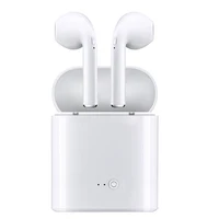 

i7s TWS Twins Wireless True Stereo Earbuds With Charger Box for iPhone Android Smart Phone Tablets Earphone