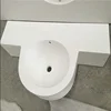 White acrylic solid surface wash basin pure acrylic modified acrylic solid surface non-toxic material