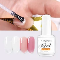 

Professional Quick Gel for nails builder gel liquid in bottle 15ml wholesale uv led brusahable builder gel