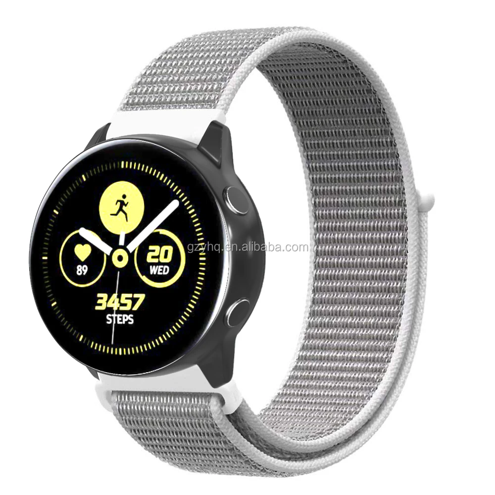 

Sport Nylon strap For samsung gear S3 frontierClassic band Galaxy Watch 20mm 22mm Bracelet Amazfit Huami Xiaomi Smart watch belt