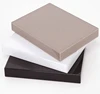 Black and white glossy perspex panel opaque colored PMMA plastic sheet