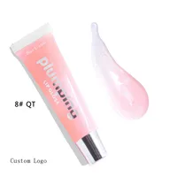 

Hot Sale Hyaluronic Acid Moisturizing Plumping Lip Gloss OEM Lip Plumper private label lip gloss