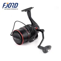 

FJORD 12+1BB High Quality Double Bearing Gapless Spinning Shallow Spool Long Cast Fishing Reels With Free Plastic Spare Spool