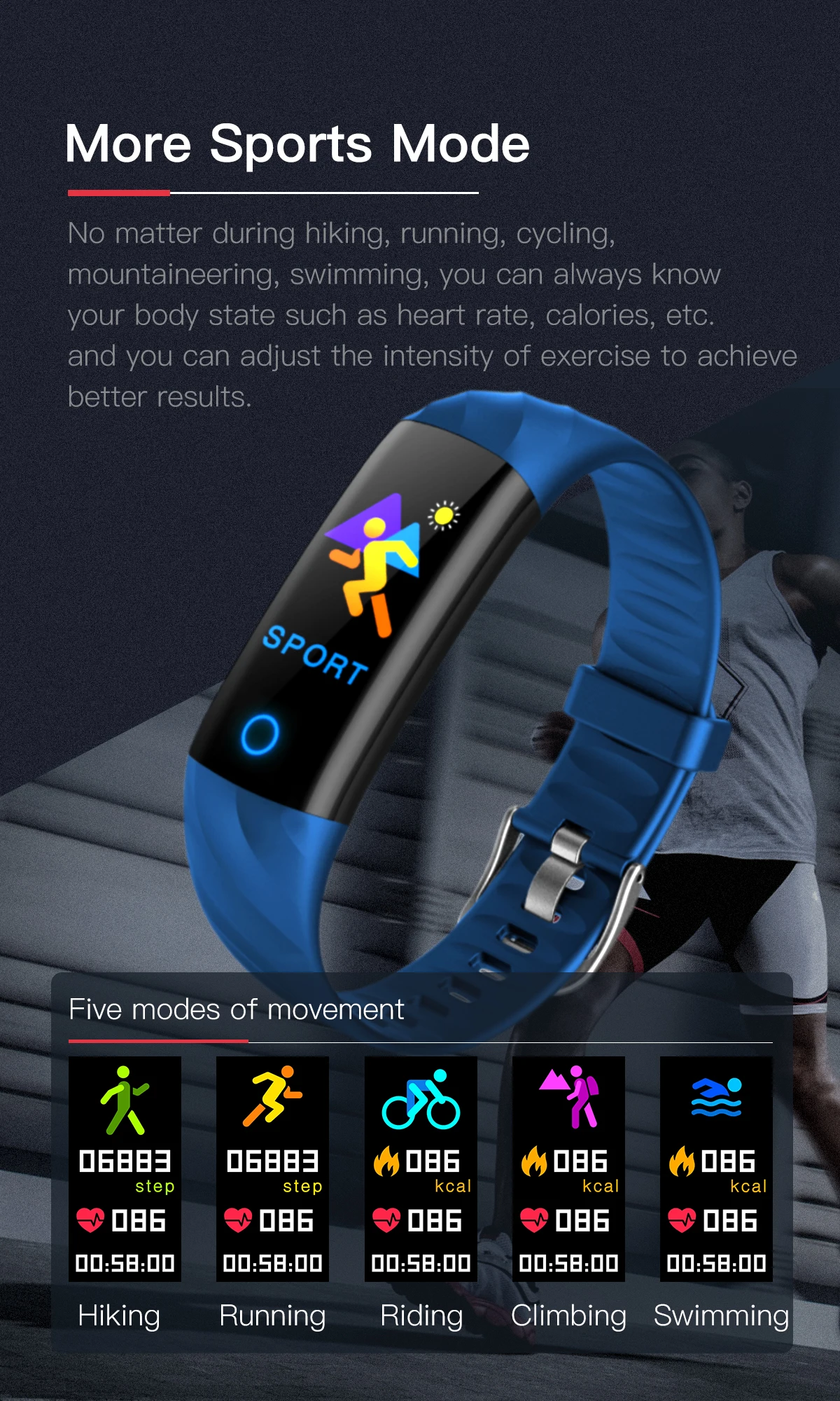 smart watch sport bracelet