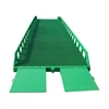 hydraulic dock ramp for mobile container loads