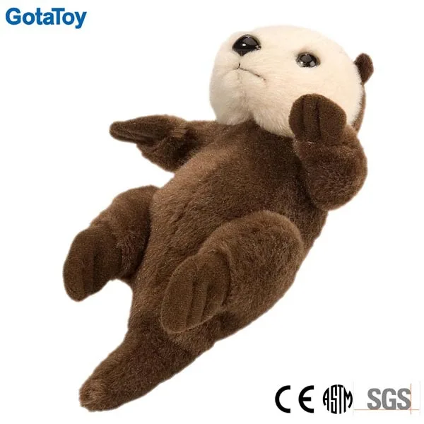 stuffed sea otter