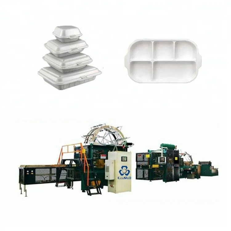 Polystyrene Sheet Making Machine PS Foam Food Plate Thermoforming Plant