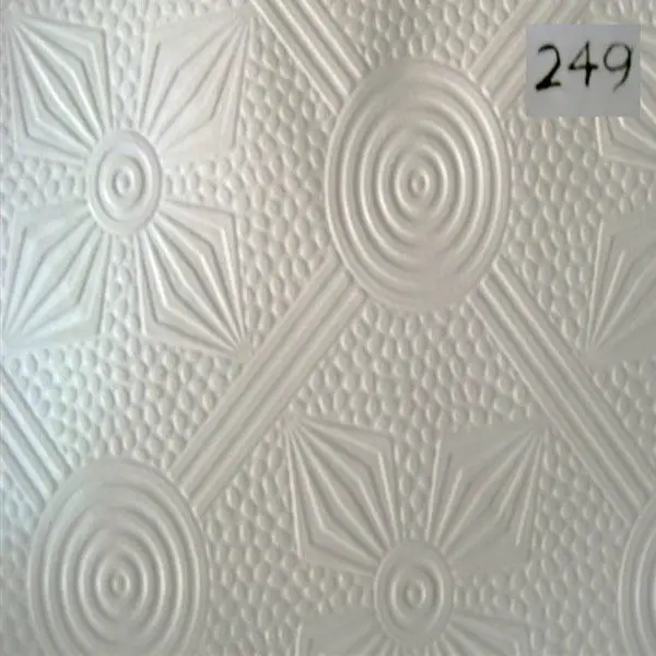 
PVC Gypsum Ceiling Board False Ceiling Design for Hall 