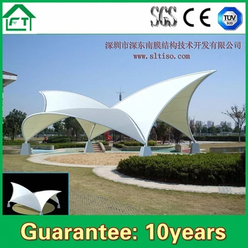 Waterproof Pvc Pvdf Ptfe Toll Station Fabric Tent Membrane Ceiling