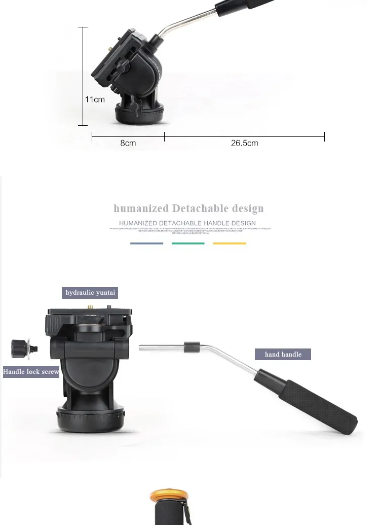 Multifuncional Monopod 173 Cm Telescópica Monopod Trípode De Pata Única