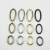 Meetee F1-23 Metal Oval Spring Ring Side Coil Buckle Apply to Bag Luggage Hardware Accessories O Ring