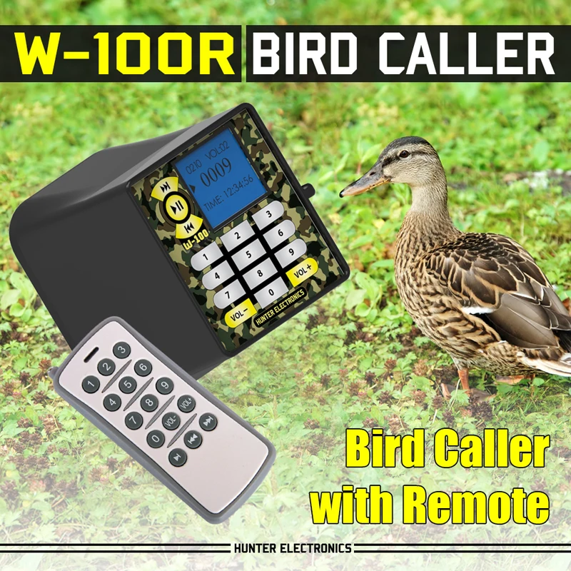 

MP3 Bird Caller with Timer and Remote