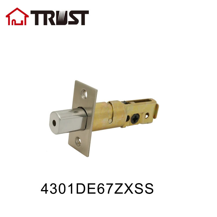 TRUST 4301DE67ZXSS Electronic Latch Adjustable 60/70 Backset Door Bolt For Smart Lock