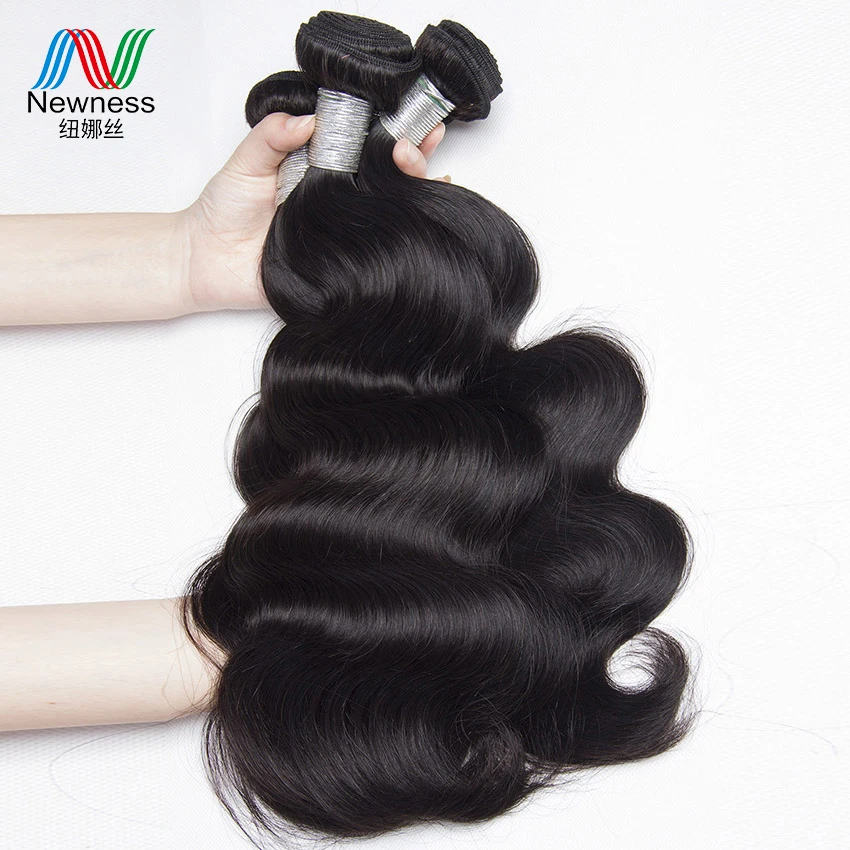 

Full Cuticle Aligned human hair 8-40 inch body wave nature wave